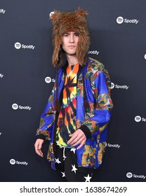 LOS ANGELES - JAN 23:  Jacob Collier Arrives For The Spotify Best New Artist 2020 Party On January 23, 2020 In Los Angeles, CA                