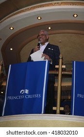 LOS ANGELES - JAN 24:  Arnold Donald At The Launch Of SHARE Resturant At The Princess Cruise Ruby Princess At The Los Angeles World Cruise Center  On January 24, 2016 In San Pedro, CA
