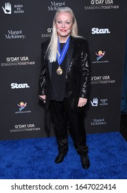 LOS ANGELES - JAN 25:  Jacki Weaver Arrives For The G'Day USA Gala On January 25, 2020 In Beverly Hills, CA