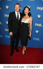 LOS ANGELES - JAN 25:  Kevin McKidd, Sandra Oh at the 66th Annual Directors Guild of America Awards at Century Plaza Hotel on January 25, 2014 in Century City, CA