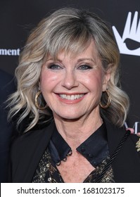 LOS ANGELES - JAN 25:  Olivia Newton John Arrives For The G'Day USA Gala On January 25, 2020 In Beverly Hills, CA