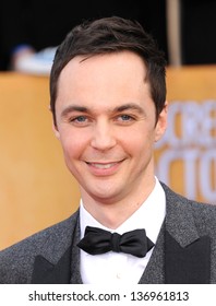 LOS ANGELES - JAN 27:  Jim Parsons Arrives To The SAG Awards 2013  On January 27, 2013 In Los Angeles, CA