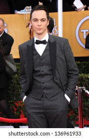 LOS ANGELES - JAN 27:  Jim Parsons Arrives To The SAG Awards 2013  On January 27, 2013 In Los Angeles, CA