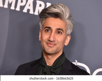 LOS ANGELES - JAN 28:  Tan France Arrives For The Costume Designers Guild Awards On January 28, 2020 In Beverly Hills, CA                