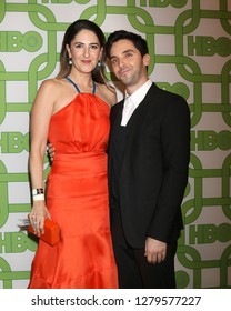 LOS ANGELES - JAN 6:  DArcy Carden, Paul W Downs At The 2019 HBO Post Golden Globe Party At The Beverly Hilton Hotel On January 6, 2019 In Beverly Hills, CA