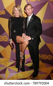 LOS ANGELES - JAN 7:  Nadia Comaneci, Bart Conner At The HBO Post Golden Globe Party 2018 At Beverly Hilton Hotel On January 7, 2018 In Beverly Hills, CA