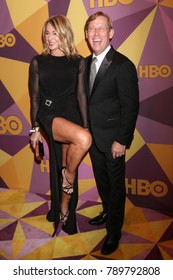 LOS ANGELES - JAN 7:  Nadia Comaneci, Bart Conner At The HBO Post Golden Globe Party 2018 At Beverly Hilton Hotel On January 7, 2018 In Beverly Hills, CA