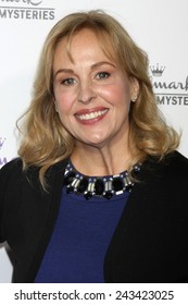 LOS ANGELES - JAN 8:  Genie Francis At The Hallmark TCA Party At A Tournament House On January 8, 2014 In Pasadena, CA