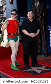 LOS ANGELES - JAN 9:  Robin, Burt Ward At The Burt Ward Star Ceremony On The Hollywood Walk Of Fame On JANUARY 9, 2020 In Los Angeles, CA