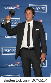 LOS ANGELES - JUL 11:  Matthew Stafford In The Press Room Of The 2012 ESPY Awards At Nokia Theater At LA Live On July 11, 2012 In Los Angeles, CA