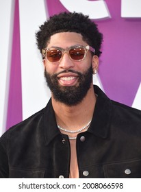 LOS ANGELES - JUL 12: Anthony Davis arrives for the 'Space Jam: A New Legacy' World Premiere on July 12, 2021 in Los Angeles, CA