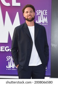 LOS ANGELES - JUL 12: Klay Thompson Arrives For The 'Space Jam: A New Legacy' World Premiere On July 12, 2021 In Los Angeles, CA