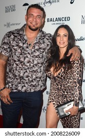 LOS ANGELES - JUL 13:  Frank Mir, Jennifer Mir At Maxim Hot 100 Event At The Highlight Room On July 13, 2021 In Los Angeles, CA
