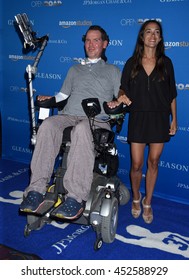 LOS ANGELES - JUL 14:  Steve Gleason And Michel Varisco Gleason Arrives To The 