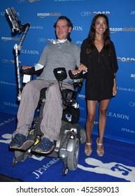 LOS ANGELES - JUL 14:  Steve Gleason And Michel Varisco Gleason Arrives To The 