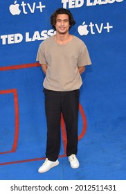 LOS ANGELES - JUL 15: Charles Melton Arrives For The Ted Lasso Season 2 Premiere On July 15, 2021 In West Hollywood, CA