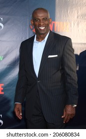 LOS ANGELES - JUL 17:  Deion Sanders At The CBS TCA July 2014 Party At The Pacific Design Center On July 17, 2014 In West Hollywood, CA