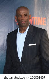 LOS ANGELES - JUL 17:  Deion Sanders At The CBS TCA July 2014 Party At The Pacific Design Center On July 17, 2014 In West Hollywood, CA