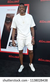 LOS ANGELES - JUL 17:  Dwight Howard Arrives To The 'The Equalizer 2' Los Angeles Premiere  On July 17, 2018 In Hollywood, CA                