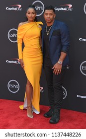 LOS ANGELES - JUL 18:  Ciara And Russell Wilson Arrives To The 2018 ESPY Awards  On July 18, 2018 In Hollywood, CA                