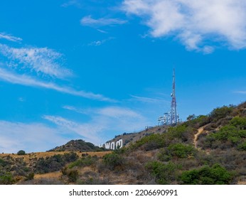 Los Angeles, JUL 20 2014 - Hiking In Hollywood Hills Trail