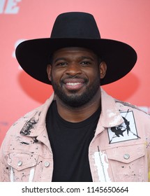 LOS ANGELES - JUL 25:  P. K. Subban Arrives To 'The Spy Who Dumped Me' Los Angeles Premiere  On July 25, 2018 In Hollywood, CA                