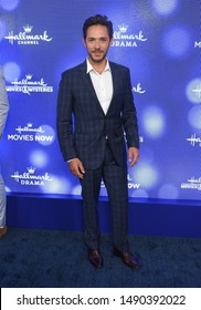 LOS ANGELES - JUL 26:  Michael Rady Arrives For The Hallmark Channel And Hallmark Movies & Mysteries Summer 2019 TCA On July 26, 2019 In Los Angeles, CA                