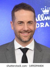 LOS ANGELES - JUL 26:  Niall Matter Arrives For The Hallmark Channel And Hallmark Movies & Mysteries Summer 2019 TCA On July 26, 2019 In Los Angeles, CA                
