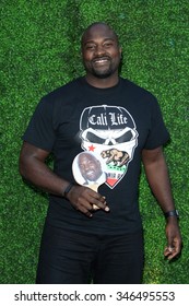 LOS ANGELES - JUL 30:  Marcellus Wiley At The Clayton Kershaw's 3rd Annual Ping Pong 4 Purpose At The Dodger Stadium On July 30, 2015in Los Angeles, CA