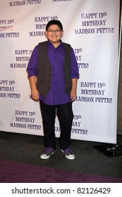 LOS ANGELES - JUL 31:  Rico Rodriguez Arriving At The13th Birthday Party For Madison Pettis At Eden On July 31, 2011 In Los Angeles, CA