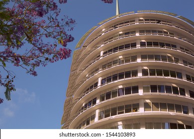 Los Angeles - July 17, 2019: Capitol Records Building