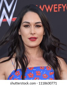 LOS ANGELES - JUN 06:  Brie Bella Arrives To The 'WWE' FYC Event  On June 6, 2018 In Hollywood, CA