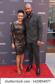 LOS ANGELES - JUN 09:  Sonequa Martin-Green And Kenric Green Arrives For The 'Below The Line Talent' FYC Event On June 09, 2019 In Los Angeles, CA