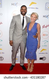 LOS ANGELES - JUN 1:  Kerry Rhodes, Nicky Whelan At The 2016 Australians In Film Heath Ledger Scholarship Dinner At The Mr. C On June 1, 2016 In Beverly Hills, CA