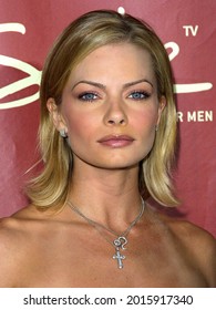 LOS ANGELES - JUN 10: Jaime Pressly Arrives For The Spike TV Launch Party On June 10, 2003 In Beverly Hills, CA