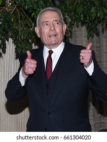 LOS ANGELES - JUN 13:  Dan Rather Arrives For The Lucy Crystal Awards 2017 On June 13, 2017 In Beverly Hills, CA