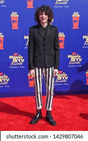 LOS ANGELES - JUN 15:  Finn Wolfhard Arrives For The MTV Movie & TV Awards 2019 On June 15, 2019 In Santa Monica, CA