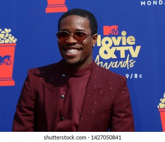 LOS ANGELES - JUN 15:  Shameik Moore At The 2019 MTV Movie & TV Awards At The Barker Hanger On June 15, 2019 In Santa Monica, CA