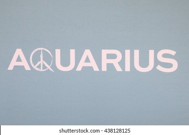 LOS ANGELES - JUN 16:  Aquarius Emblem At The Aquarius Season 2 Premiere Screening Arrivals At The Paley Center For Media On June 16, 2016 In Beverly Hills, CA