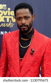 LOS ANGELES - JUN 16:  Lakeith Stanfield At The 2018 MTV Movie And TV Awards At The Barker Hanger On June 16, 2018 In Santa Monica, CA