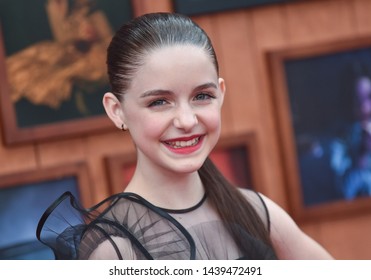 LOS ANGELES - JUN 20:  Mckenna Grace Arrives To The 'Annabelle Comes Home' World Premiere  On June 20, 2019 In Hollywood, CA