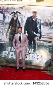 LOS ANGELES - JUN 22:  Armie Hammer  at the World Premiere of "The Lone Ranger" at the Disney's California Adventure on June 22, 2013 in Anaheim, CA