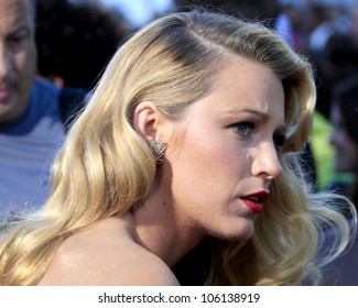LOS ANGELES - JUN 25:  Blake Lively arrives at the "Savages" Premiere at Village Theater on June 25, 2012 in Westwood, CA
