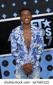 LOS ANGELES - JUN 25:  Trevor Jackson At The BET Awards 2017 At The Microsoft Theater On June 25, 2017 In Los Angeles, CA