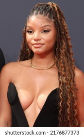 LOS ANGELES - JUN 26:  Halle Bailey At The 2022 BET Awards At Microsoft Theater On June 26, 2022 In Los Angeles, CA