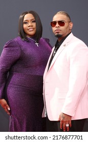 LOS ANGELES - JUN 26:  Kelly Price, Husband At The 2022 BET Awards At Microsoft Theater On June 26, 2022 In Los Angeles, CA