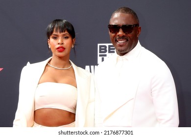 LOS ANGELES - JUN 26:  Sabrina Dhowre Elba, Idris Elba At The 2022 BET Awards At Microsoft Theater On June 26, 2022 In Los Angeles, CA