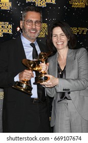 LOS ANGELES - JUN 28:  Rick Jaffa, Amanda Silver at the 43rd Annual Saturn Awards - Press Room at the The Castawa on June 28, 2017 in Burbank, CA