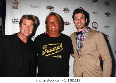 LOS ANGELES - JUN 3:  Winsor Harmon, Guest, Adam Gregory At The Player Concert At The Canyon Club On June 3, 2013 In Agoura, CA