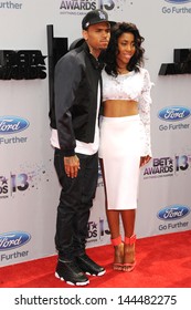 LOS ANGELES - JUN 30: Chris Brown, Sevyn Streeter At The 2013 BET Awards At Nokia Theater L.A. Live On June 30, 2013 In Los Angeles, California